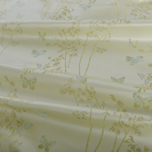 "FS083 Bamboo Butterfly" ткацкий золотой жилетный топ