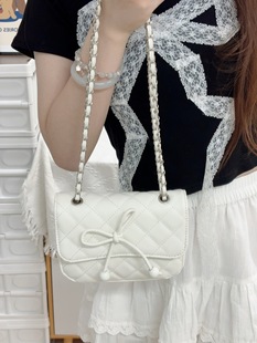 High-End Small Fragrance Bag 2024 New Quilted Chain Small Square Bag Niche Fashion Versatile Single Shoulder Crossbody Bag