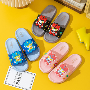Superman Children's Slippers Summer Cute Boys and Girls Indoor Home Non-slip Deodorant Bath Small and Medium-sized Children's Slippers
