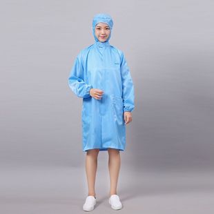 Anti-static workwear spray paint jumpsuit hooded dust-proof clothing dust-free factory workshop dust-proof clothing food factory overalls