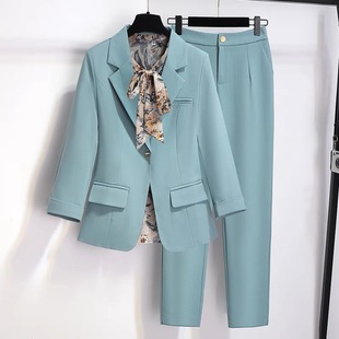 2025 New Small Suit suit Spring and Autumn Professional Wear Slim-fit Suit Jacket Three-piece Elegant Fashion Work Clothes
