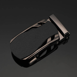 New Frosted Men's Automatic Buckle Alloy Belt Buckle Pants Head Belt Buckle Pants with Laser LOGO