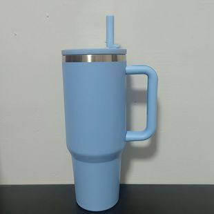 40oz автомобильная чашка большой емкости термочашка большой литр складная соломка