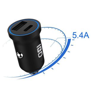 IBD PD fast charge 2.0 car charger suitable for mobile phone laptop Type-c car charger USB-C