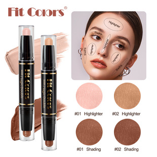 Трансграничный макияж Fit Colors Двухголовый блескивающий блесок