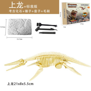 Wholesale dinosaur fossil archaeological mining toys children's digging blind box Tyrannosaurus skeleton model triceratops ornaments