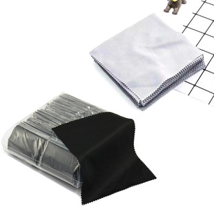 Pink black glasses cloth bag can be installed sunglasses flat mirror drawstring mirror bag simple cosmetic brush bag wholesale