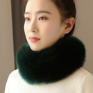 Woolen Collar Sell Scarf Women's Winter Cyber Popular Winter Warm Scarf Men's New Student Stylist All-Match Woolen Collar