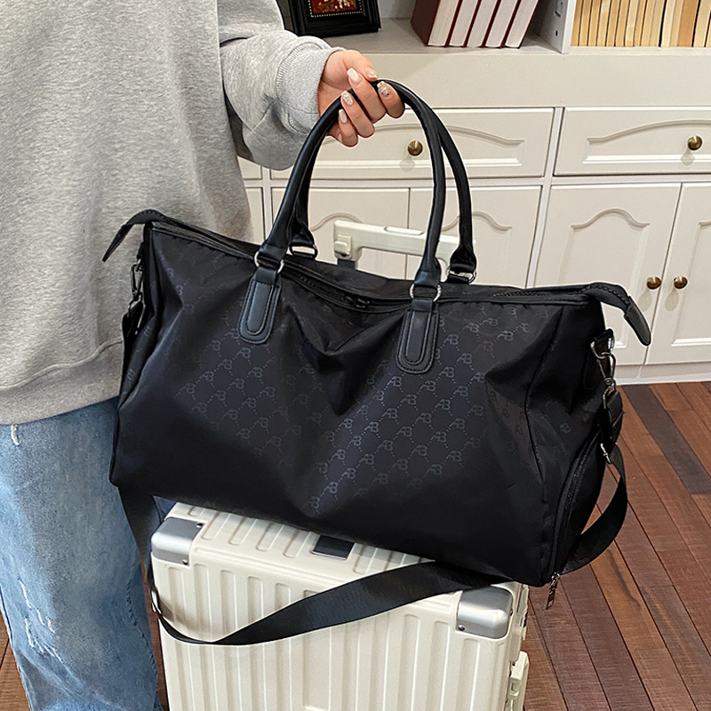 Women's Short-Distance Travel Bag, Lightweight and Large-Capacity Handbag for Business Trips, Travel, Airplane Travel, Sports and Gym Bags