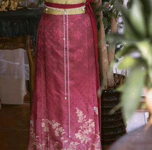 New Chinoiserie High-end Metal Waist Chain, Ancient Style Exotic Waist Jewelry, New Waist-cinching Versatile Design Thin Belt