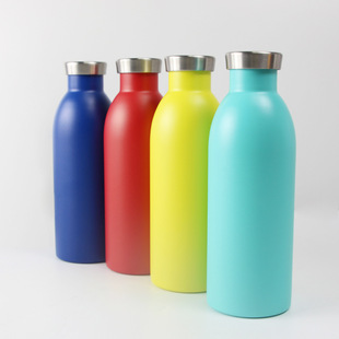 Hot Selling American Coke Bottle 304 Stainless Steel Thermos Outdoor Sports Water Cup Portable Milk Bottle Riding Cup