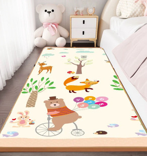 3cm Children's Bedside Mat Baby's Crawling Mat Thickened Anti-fall Climbing Mat Floor Foam Mat Floor Mat Living Room