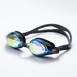 New comfortable silicone Mirror Ring anti-fog swimming glasses adjustable colorful electroplating high-definition anti-ultraviolet swimming goggles
