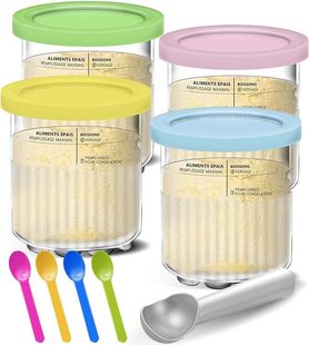 Ninja XSKPLID2CD Pints 24oz Ice Cream Tank Replacement Storage Tank and NC500/NC501
