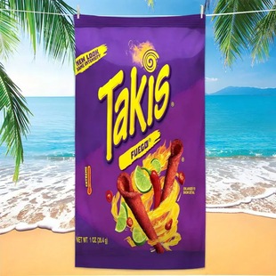 Cross-Border Dropshipping Temu Xiyin Tiktok Popular Beach Towel Microfiber Adult Swimming Bath Towel Absorbent Towel