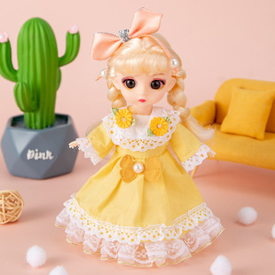Qiao Новый 16 см Тонг Le Barbie Принцесса для девочек Детская игрушка Мини маленький размер Кукольный ларек оптом
