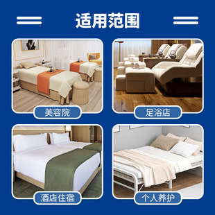 Non-woven fabric with hole massage disposable bed sheet beauty salon oil-proof waterproof bed sheet thickened breathable 100 sheets