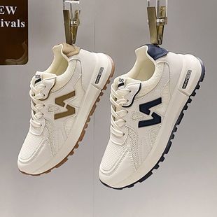 sneaker Women's 2024 Spring New Super Fire All-match Non-slip Casual Women's Shoes Soft Sole Lightweight Running White Shoes