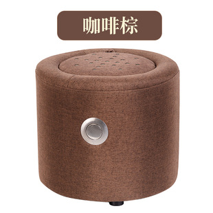 Heighten Moxibustion Futon Wholesale Round Hip Constant Temperature Moxibustion Stool Smoked Stool Household Wooden Constant Temperature Sitting Moxibustion Instrument Hot Compress