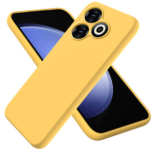 Подходит для Infinix Banyo Smart 7 HD 8HD жидкий силиконовый чехол мягкий чехол защиты сплошной цвет минималистичный