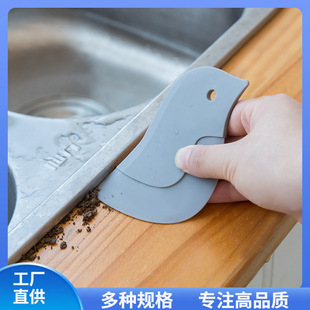 ♔ Penguin Soft Scraper Household Kitchen Scraper Oil Scraper Oil Stain Baking Kitchen Gadget
