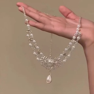 Summer dopamine series ~ color fun necklace sweet cool female accessories Korean ins niche senior clavicle chain