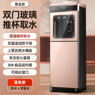 Mei Xingda Water Dispenser Household Vertical Hot and Cold Office Ice Warm Double Door Refrigeration Water Machine Tea Bar Machine Factory Wholesale