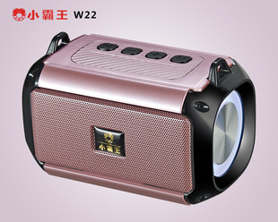 Little Overlord W22 Smart Bluetooth Аудио большой громкости Наружная домашняя Подключаемая карта FM-радио Мобильный телефон Беспроводной маленький динамик