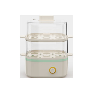 Cross-Border Customized Boiled Egg Steamer Household Automatic Power-Off Small Steamed Egg Custard Breakfast Artifact