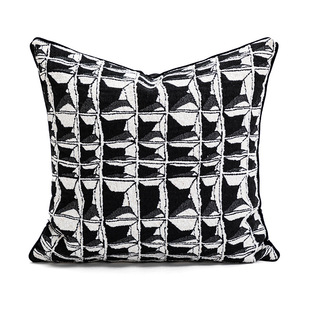 New modern simple plush cushion living room sofa pillow bed & breakfast model room bedroom bedside pillowcase wholesale