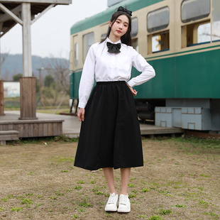 Class clothing high school students chorus performance clothing high school students sports white shirt graduation clothing pleated skirt long