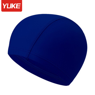 Children's Swimming Cap Girls Cartoon Comfortable Cloth Cap Baby Swimming Elastic Hat Girls Primary School Students Swimming Pool Equipment