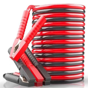 Car fire line battery line emergency pure copper over the river dragon thick thick thick connection battery fire line manufacturers wholesale