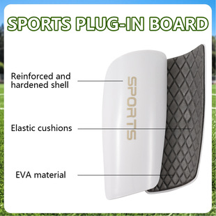 Cross-border foreign trade adult football leg guards pocket socks two-piece combination men's and women's professional training and competition equipment