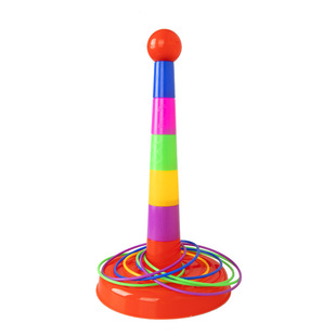 New creative stacking loop toy parent-child throwing loop children's decompression toy stall wholesale
