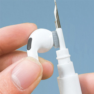 Portable Bluetooth earphone plug cleaning pen cleaning pen cleaning brush