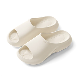 2025 New Slippers Women's Summer Outer Wear Internet Famous Ins Indoor Non-Slip Thick Bottom Eva Deodorant Couple Sandals and Slippers