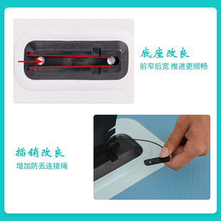 Spot postage surfboard tail fin detachable fin SUP paddle board latch type tail rudder water split pulp board wholesale