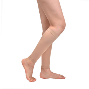 Medical grade ultra-thin secondary pressure vein anti-varicose calf sleeve sports protection nurse aviation tube socks