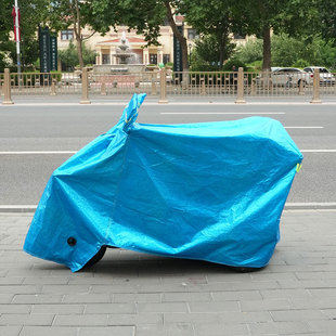 Aluminum film tricycle cover four seasons universal sun protection heat insulation cover scooter sun protection dust proof rain cover wholesale