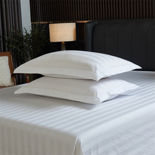 Hotel four-piece cotton bedding three centimeters satin four-piece hotel bed sheet quilt cover cotton