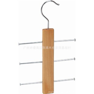 Solid Wood Clothes Hanger Scarf Tie Belt Hanger Multifunctional Solid Wood Clothes Hanger Scarf Storage Tie Solid Wood Clothes Hanger