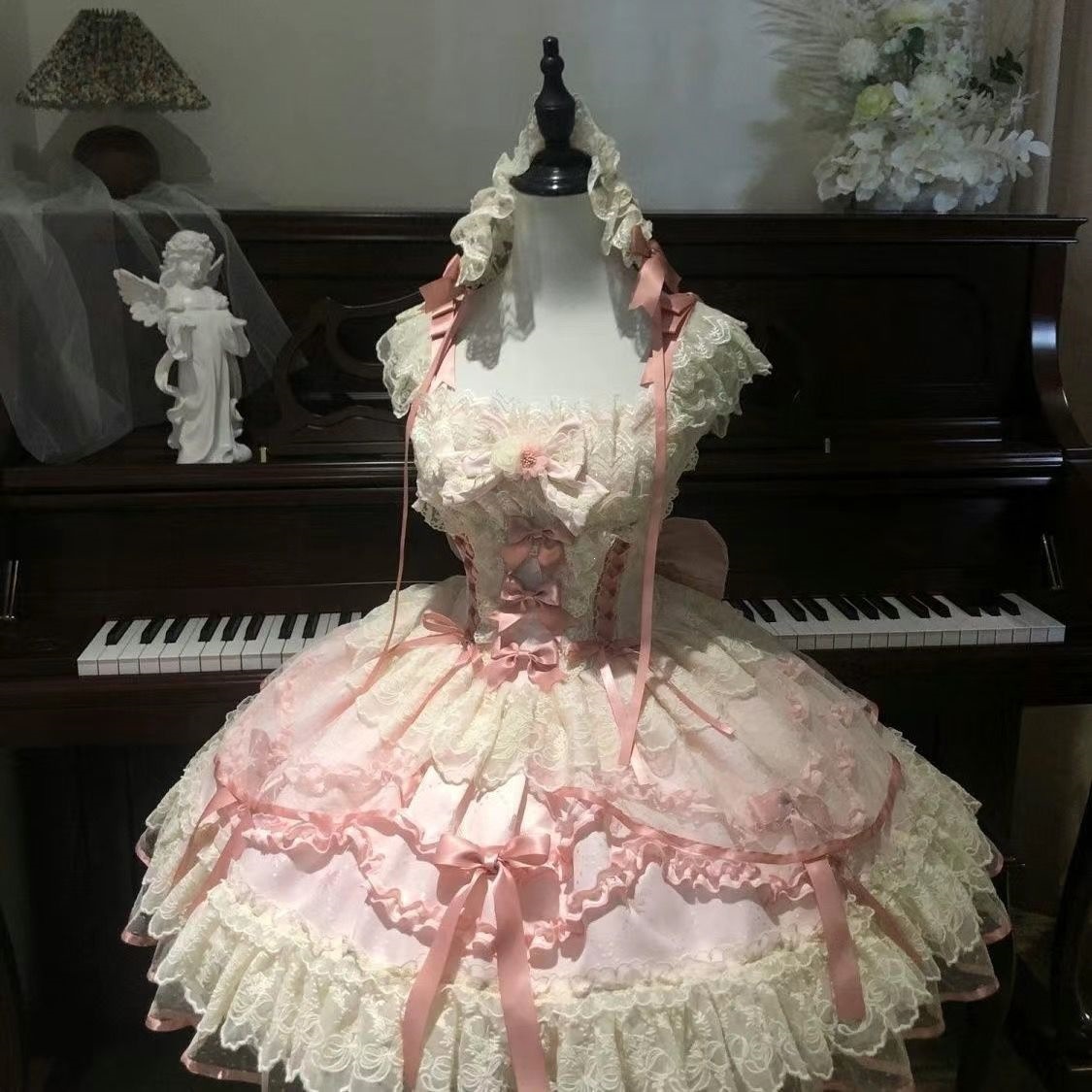 ~Original Design by White Sugar Girl: New Lolita Dress with Ballet Style Jsk Suspender Dress