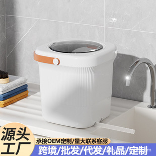 Cross-border mini washing machine dormitory small elution dual-use portable household underwear laundry barrel gift wholesale