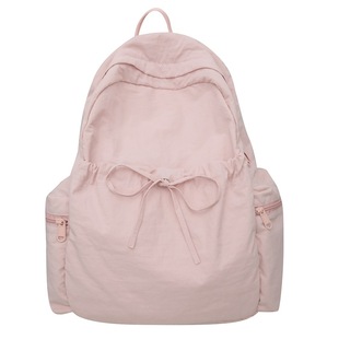 South Korea Niche Design New Nylon Backpack Travel Outdoor Backpack Lightweight All-match Large Capacity Student Schoolbag