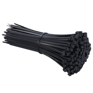 Self-locking 4*200 plastic strong fixed binding wire buckle nylon cable tie cable tie wholesale national standard