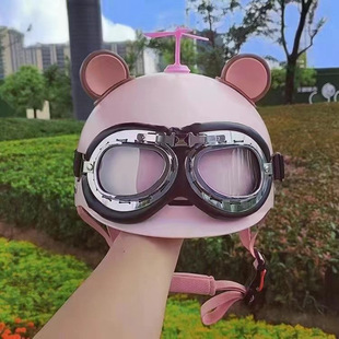 Helmet electric car female cute motorcycle male riding summer half helmet battery car breathable new national standard 3c certification