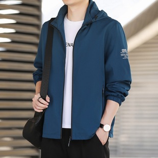 Daifa Jacket Men's Jacket Spring and Autumn 2024 New Casual Outdoor Hooded Youth Student Jacket Men's Top