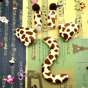 DIY handmade split plush giraffe accessories accessories children's clothing accessories shoes bag pajamas accessories