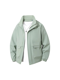 Spring 2025 New Outdoor Casual Collar Jacket Jacket Coat Trendy Brand Fixwear Korean Style Large Pocket Outdoor Charge Clothes